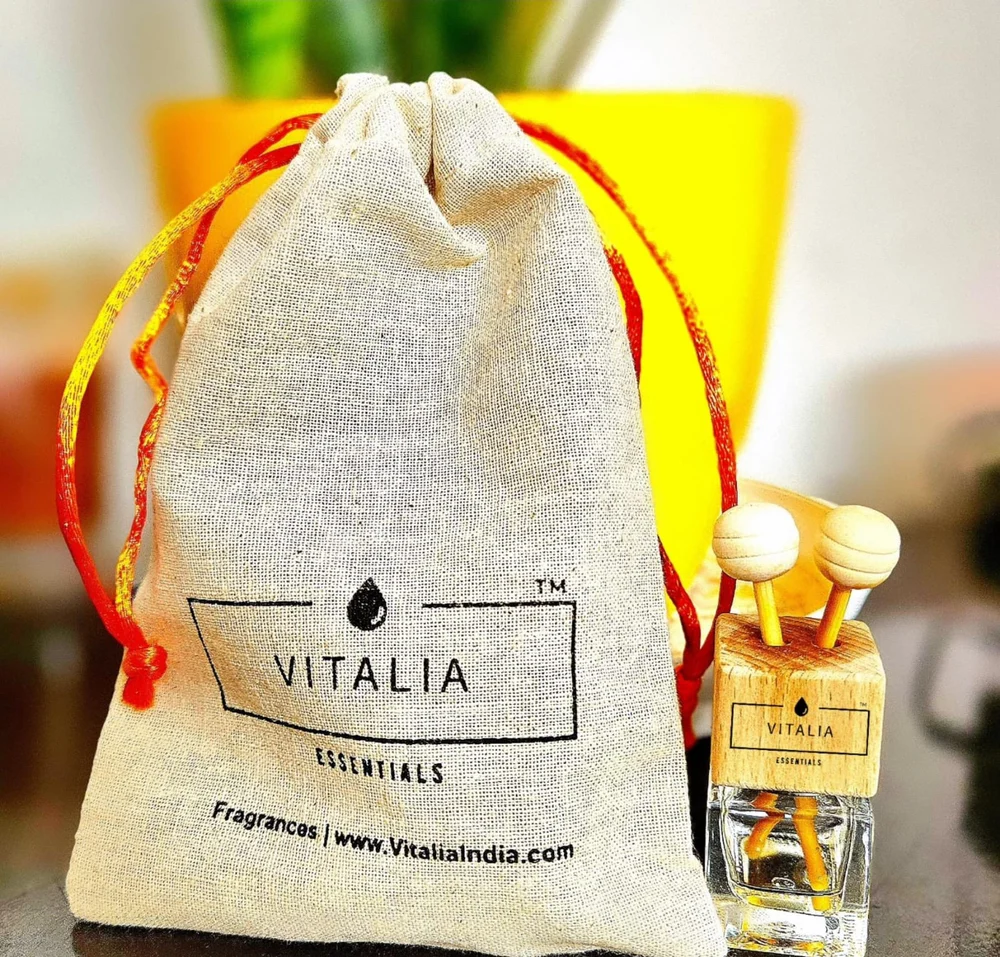 Customized Cotton Potli Pouch Bag